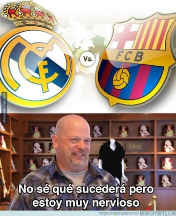 Los memes más divertidos del Real Madrid-Barcelona