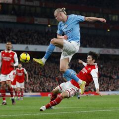 Why did Arsenal captain Martin Odegaard call Manchester City striker Erling Haaland “a little bastard”?