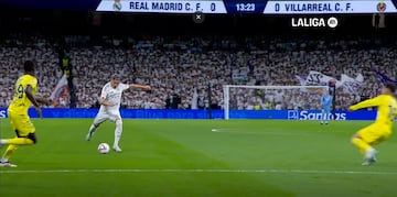 Así marcó Valverde el primer gol del partido.