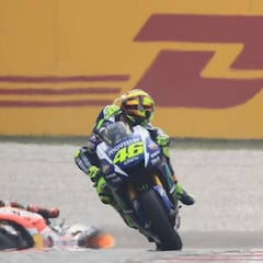 "Amigos de Rossi se pusieron muy agresivos con Márquez"