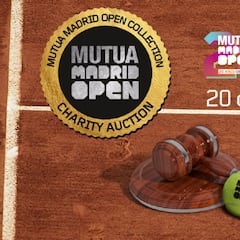 El Mutua Madrid Open iniciará una subasta solidaria