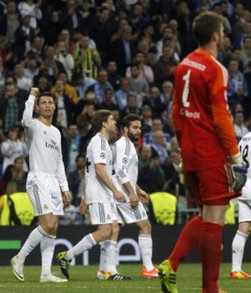 2-1. Cristiano Ronaldo celebra el segundo gol.