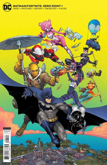 Portada alternativa de Batman/Fortnite: Punto Cero #1