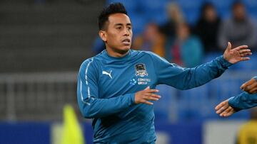 Cueva fue titular por primera vez con el Krasnodar