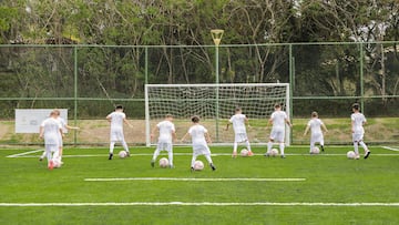 Niños en clínicas del Real Madrid