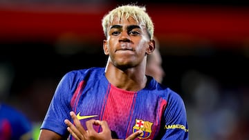 10/08/2025 PRESENTACION FC BARCELONA ESTADIO JOHAN CRUYFF PARTIDO AMISTOSO PRETEMPORADA TROFEO JOAN GAMPER FC BARCELONA - COMO
LAMINE YAMAL