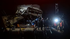 Las imágenes del accidente de tren en Barcelona