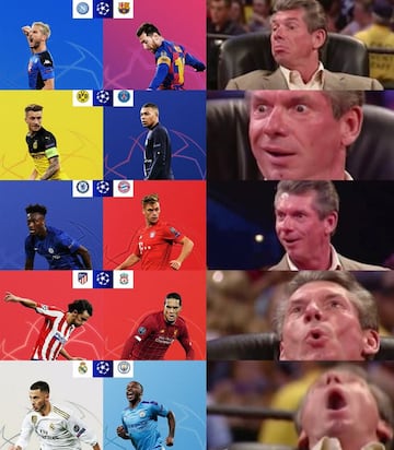 Los mejores memes del sorteo de Champions League