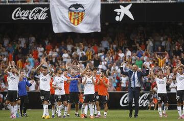 EL VALENCIA DE NUNO VENCIÓ AL REAL MADRID.