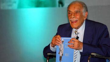 Ignacio Trelles, histórico entrenador del fútbol mexicano.