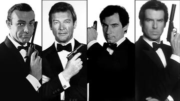 GoldenEye 007 James Bond Sean Connery Roger Moore Timothy Dalton Pierce Brosnan