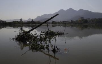 Así están las aguas de Río a pocos días de los JJ.OO.