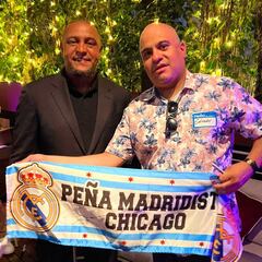 Noche de Peñas Madridistas con Roberto Carlos como maestro de ceremonias