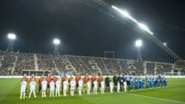 Momentos previos al &uacute;ltimo amistoso de la Selecci&oacute;n espa&ntilde;ola, frente a Uruguay.