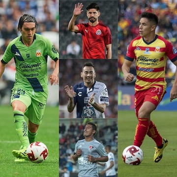 Estos jugadores han jugado en Liga MX en más de cinco equipos, algunos de ellos han estado incluso en más equipos, pero fuera del país