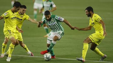 Fekir, ante Osasuna. 