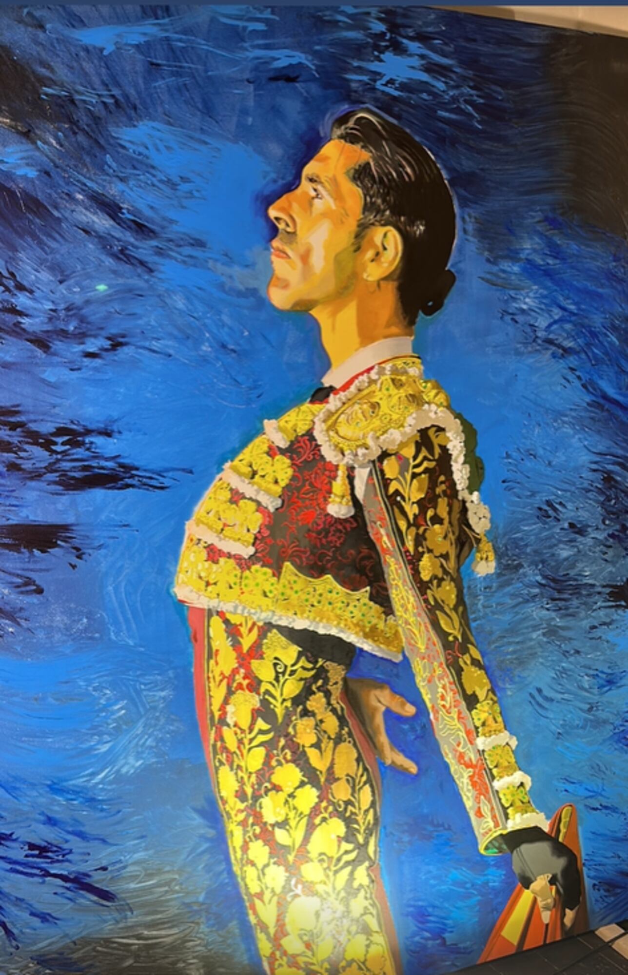 El espectacular mural de Alejandro Talavante que adorna la casa de 