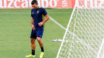 David Barral, jugador del Cádiz.