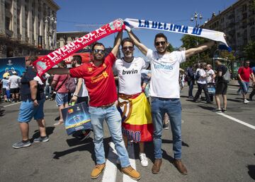 Así estuvo Kiev el día de la final de Champions League