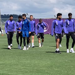 El Real Valladolid no para con la mente puesta en el Girona