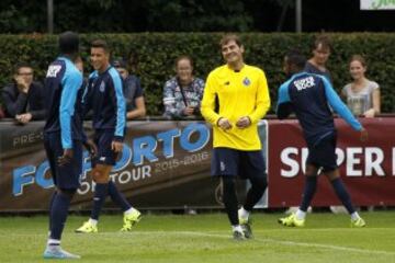 15/07/15 PRIMER ENTRENAMIENTO IKER CASILLAS PRETEMPORADA OPORTO HORST HOLANDA 