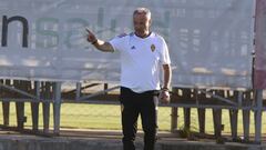 Juan Ignacio Mart&iacute;nez, durante un entrenamiento de esta pretemporada.