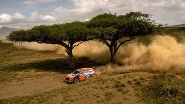 Neuville roza el triunfo y Ogier llega al podio en el Safari