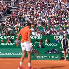 El entrenador de Djokovic no dio crédito y el público menos: esto del serbio fue insólito