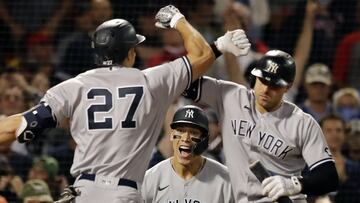 Los Yankees barrieron la última serie contra Red Sox de la temporada regular y por el momento tienen el cuarto sembrado en la Liga Americana.