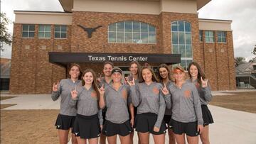 Fernanda Labraña -primera de izquierda a derecha- comienza a brillar en Estados Unidos.