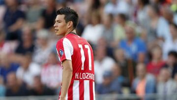 PSV apelará la sanción de Hirving Lozano