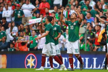 Crónica en imágenes del México vs Escocia