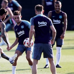 Denis y Aleñá, bajas ante Boca