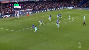 'The spanish banana': un espa?ol incendia Stamford Bridge en el descuento con esta maravilla