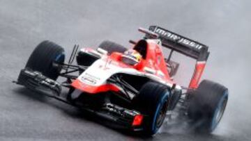 Jules Bianchi, a los mandos del Marussia.