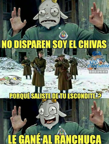 Los memes se rinden ante los triunfos de Chivas y América