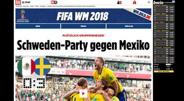 México 0-3 Suecia: así reportaron medios internacionales