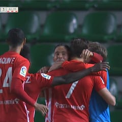 Resumen y goles del Elche-Almería de la Liga 1|2|3