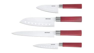 Este set de cuchillos Santoku para carne, pescado y verdura tiene un 52% de descuento