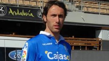 <b>DE ESTRENO. </b>Rafa García jugará esta tarde sus primeros minutos con el Xerez.