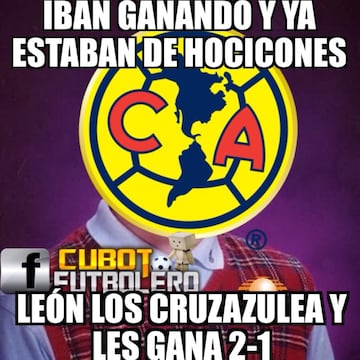 Los 50 mejores memes de las derrotas de América, Cruz Azul y Pumas