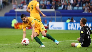 El VAR dio por bueno el segundo gol de la selección australiana