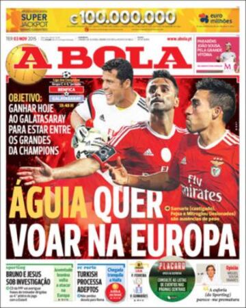 Portadas de la prensa mundial