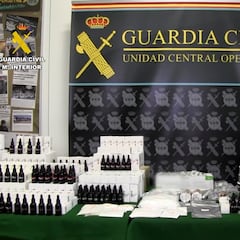 La Guardia Civil desarticula la primera red de tráfico y venta de SARMs en España