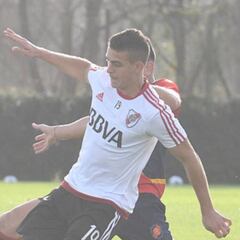 Santos Borré debuta en pretemporada de River Plate