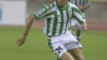 <B>DESPEDIDA. </B>El portugués no ha podido contrastar en el Betis su fama de goleador.