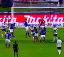 ¡En la agonía! El cabezazo de Enzo Roco que celebró Cruz Azul