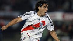Santos Borré, por su debut oficial en River Plate