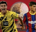 Pedri y Giovanni Reyna entre las figuras más valiosas nominadas al 'Golden Boy'