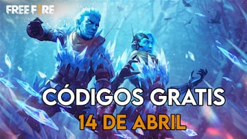 Free Fire códigos gratis hoy 14 de abril